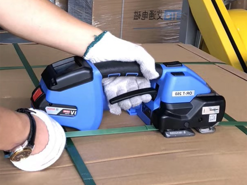 手持式電動(dòng)打包機(jī)專用PET塑鋼打包帶